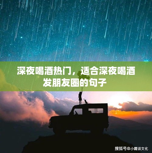 深夜喝酒热门，适合深夜喝酒发朋友圈的句子 
