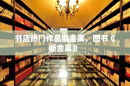 书店热门作品断舍离，图书《断舍离》 