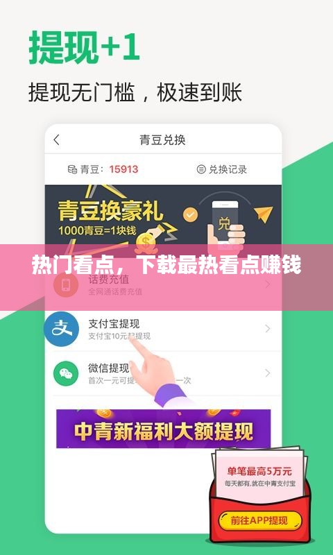 热门看点,下载最热看点赚钱