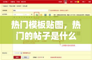 热门模板贴图，热门的帖子是什么意思 