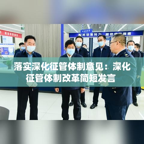 落实深化征管体制意见：深化征管体制改革简短发言 