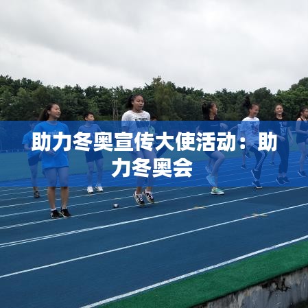 助力冬奥宣传大使活动：助力冬奥会 