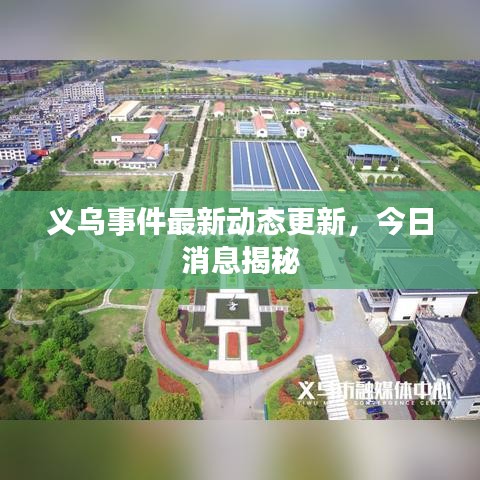 义乌事件最新动态更新,今日消息揭秘