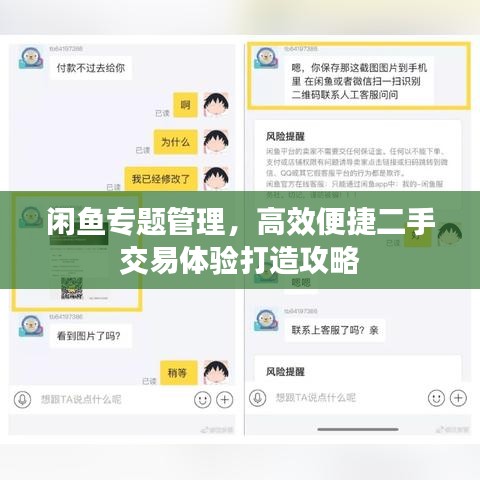 闲鱼专题管理，高效便捷二手交易体验打造攻略