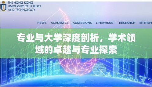 专业与大学深度剖析,学术领域的卓越与专业探索