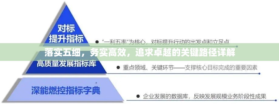 落实五细，务实高效，追求卓越的关键路径详解