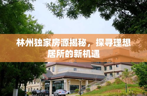 林州独家房源揭秘,探寻理想居所的新机遇