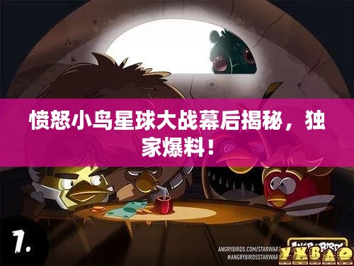 愤怒小鸟星球大战幕后揭秘,独家爆料!